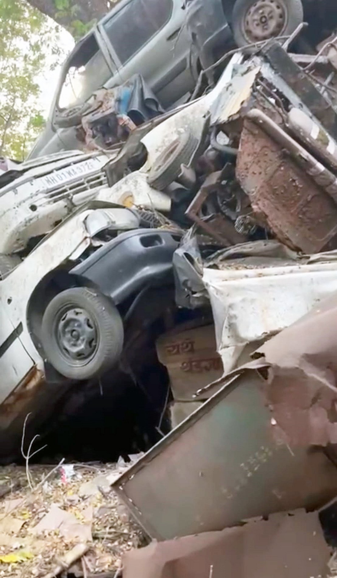 FPJ Exclusive Thane Excise Wing Stares At Piling 'Scrapyard' Of 500