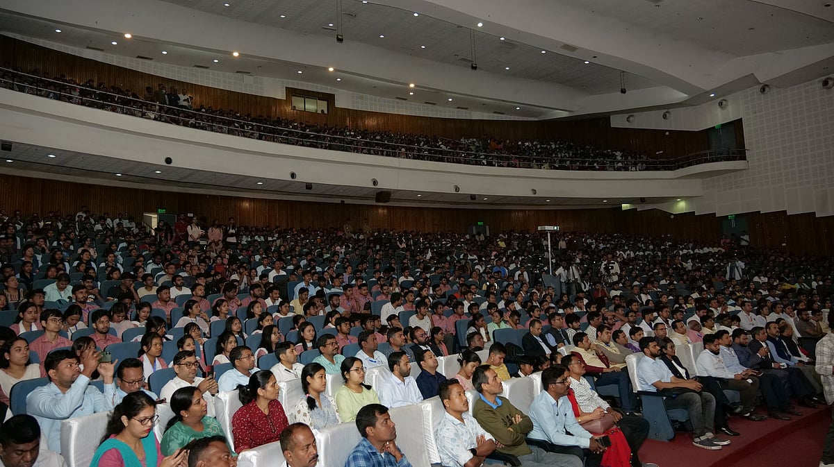 The attendees at the event.