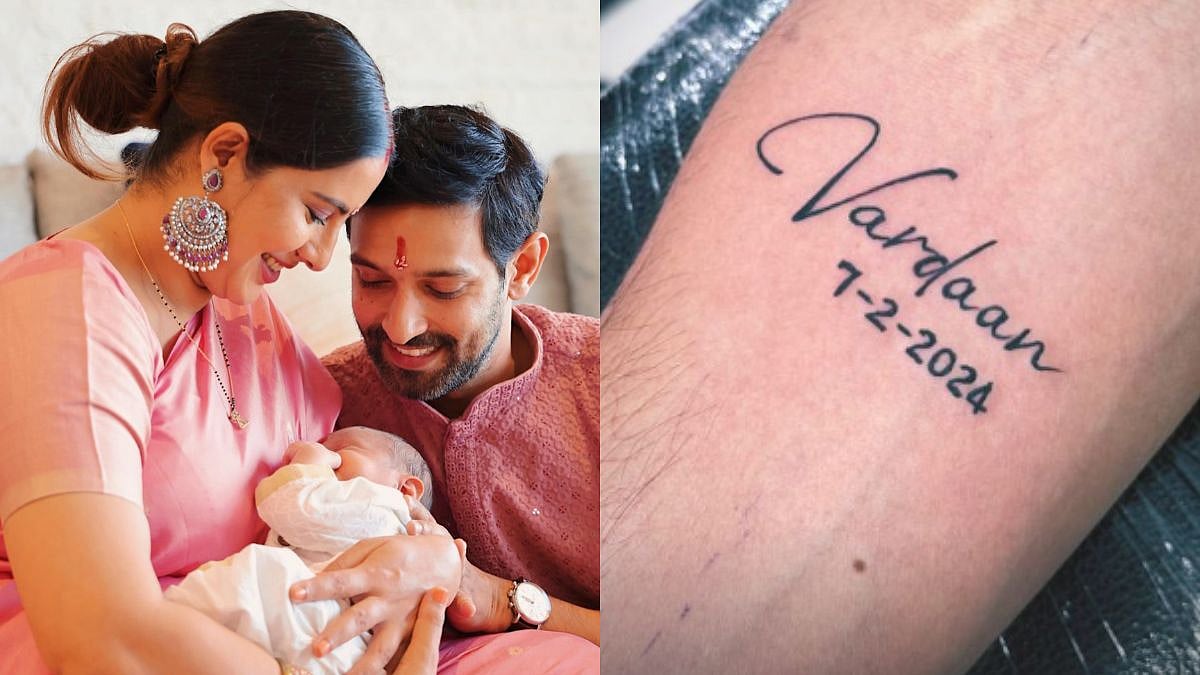 Vikrant Massey Gets His Son Vardaan's Name Tattooed On His Arm: 'Addition Or Addiction?'