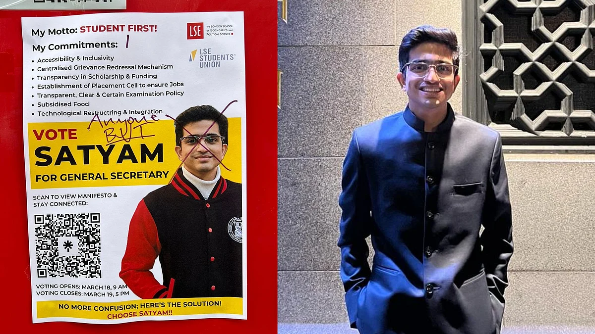 Indian Student Seeks GoI’s Support Amid Alleged Smear Campaign In LSE Elections