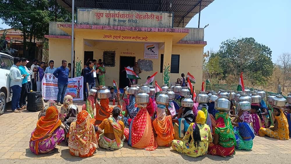 Thane News: 6 Villages In Shahapur Suffer Severe Water Scarcity; Locals Resort To Protest | Prashant Narvekar