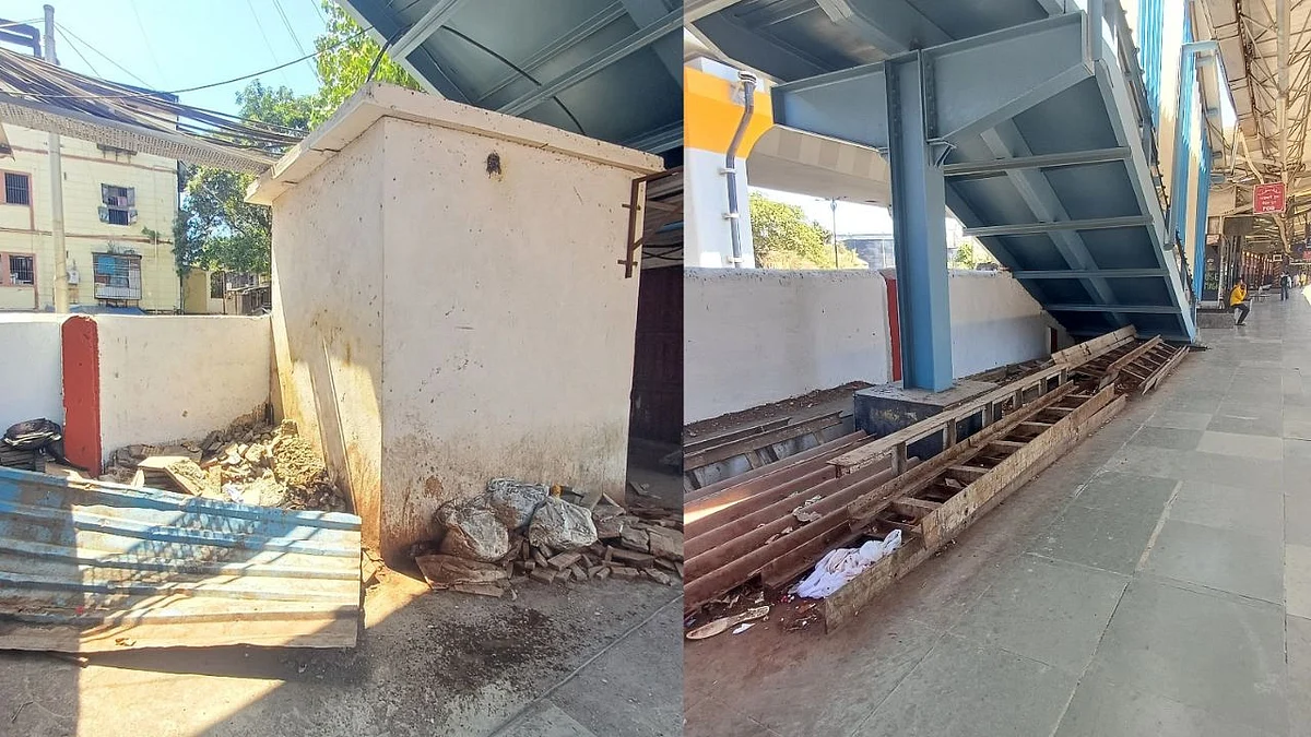 Poor Condition of the railway platforms