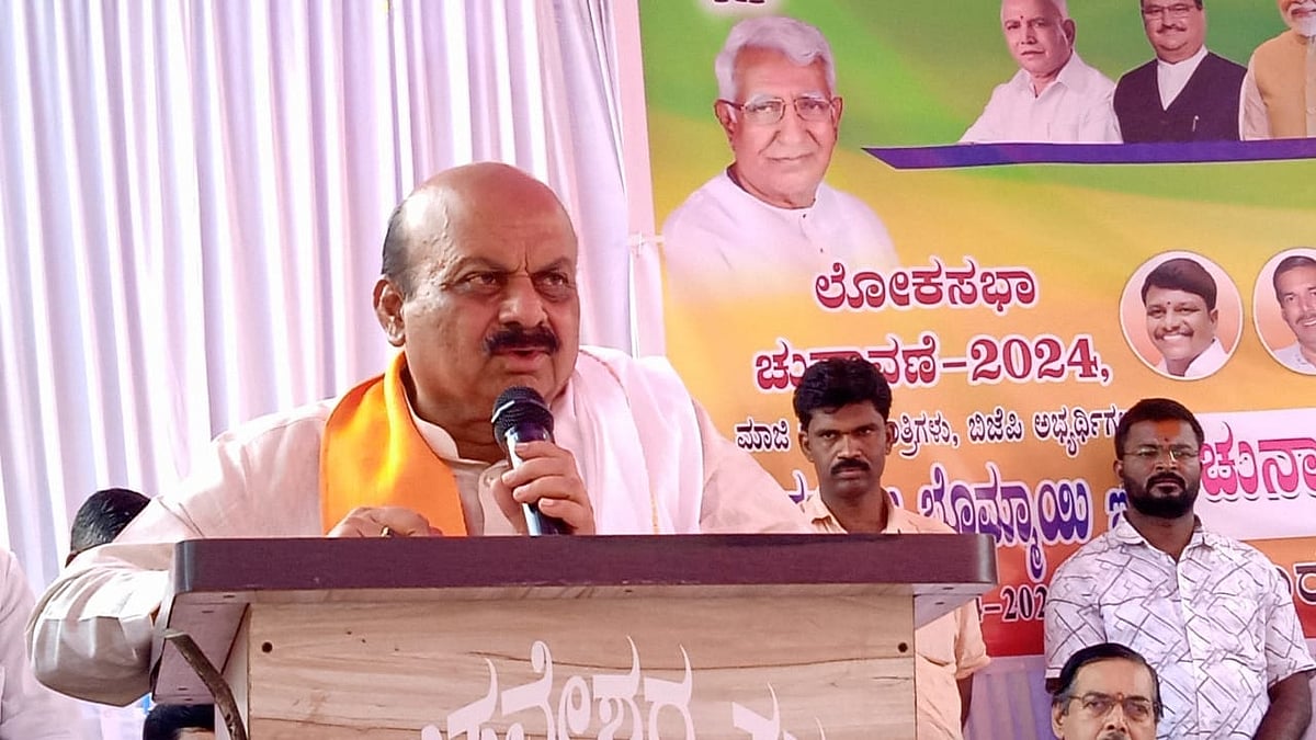 Former Karnataka chief minister Basavaraj Bommai