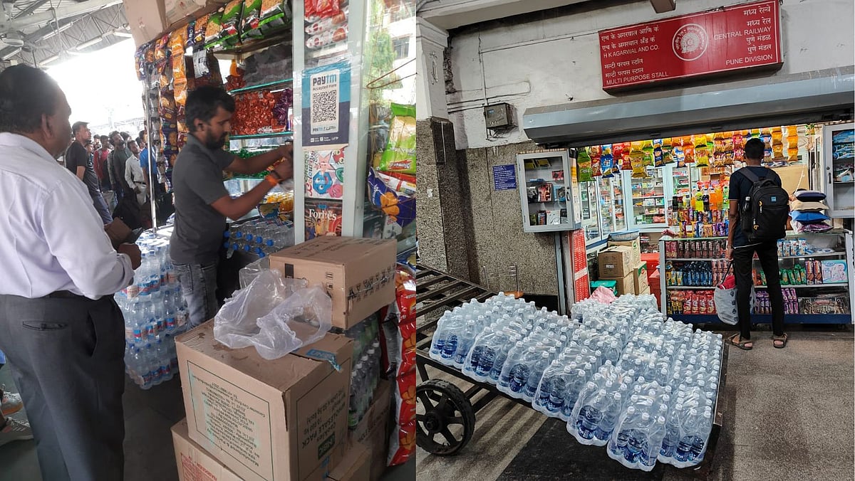 Central Railway's Pune Division Launches Special Drive Against Unauthorised Vendors; Collects ₹4 Lakh In 15 Days