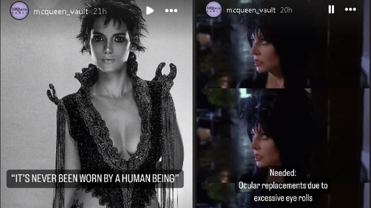 Instagram story mcqueen vault refuting Kendall's claim