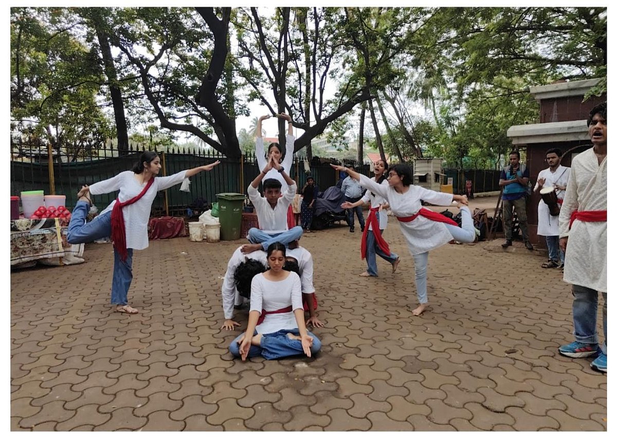 St. Xavier's College Celebrates Yoga