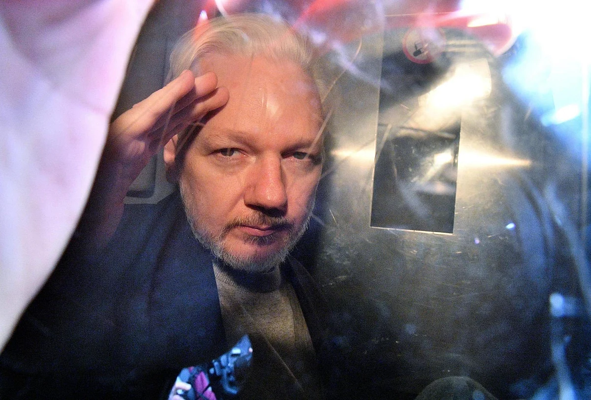 Julian Assange press image