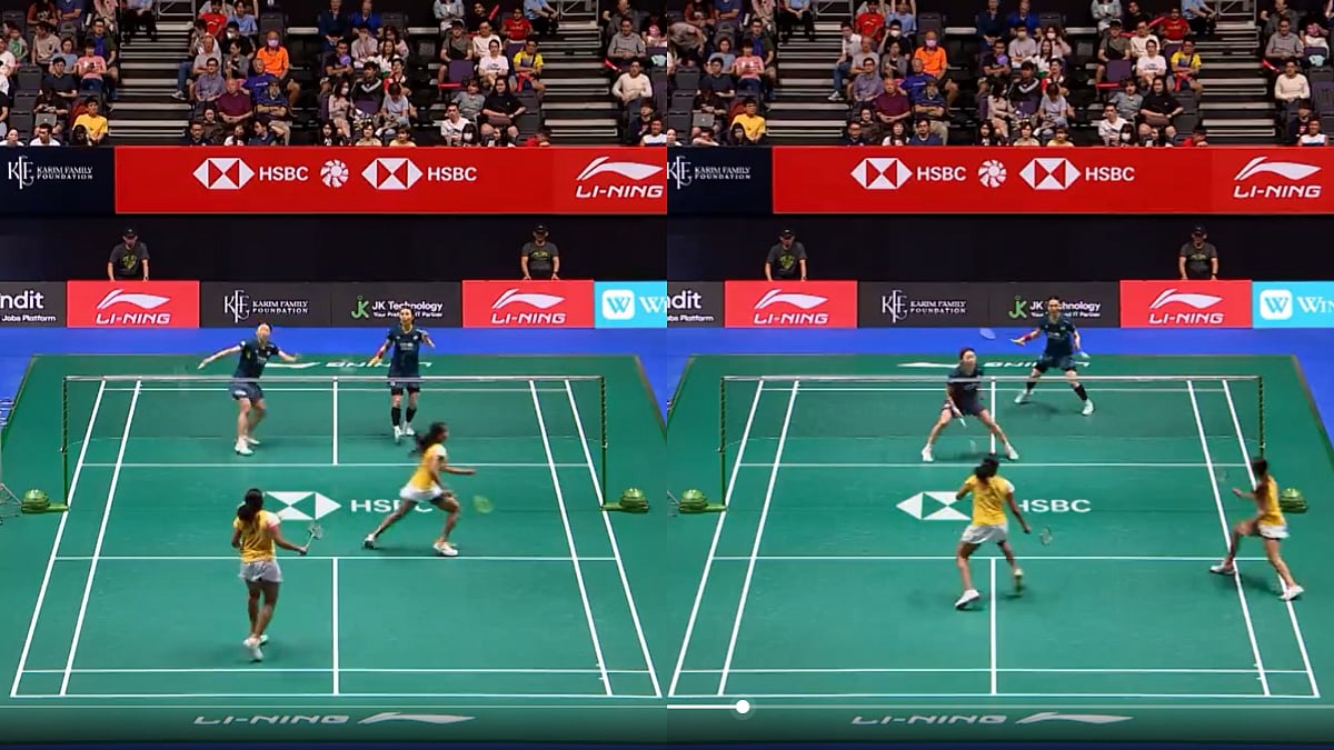 Video: Gayatri Gopichand Changes Racquet Mid-Rally During Women's Doubles Quarterfinal At Singapore Open