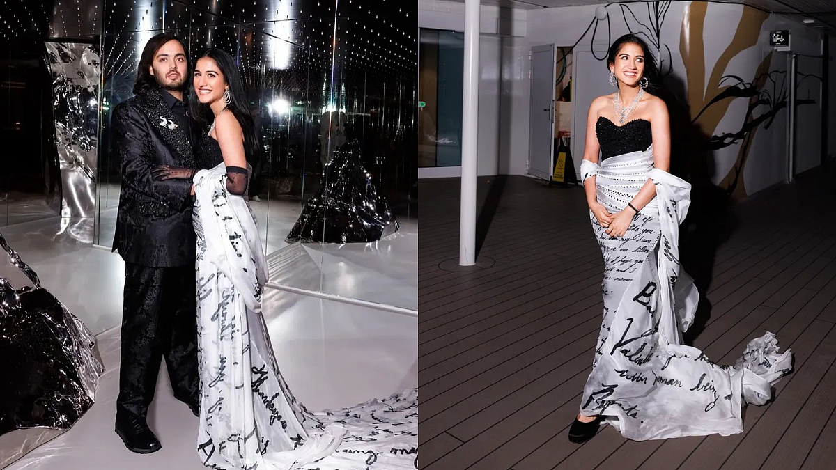 'This Is What Our Love Was', Anant Ambani's Love Letter Printed On Radhika Merchant's Pre-Wedding Dress