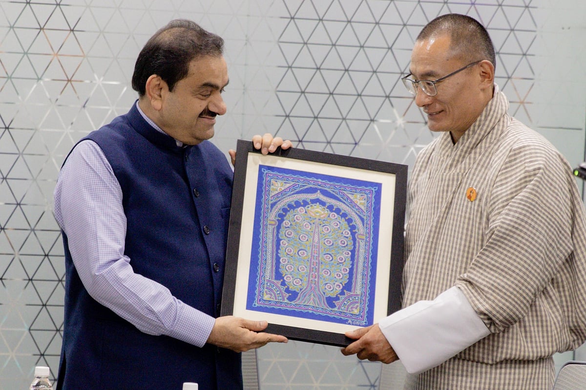 Bhutan's King and PM Visit Adani Projects in Gujarat to Explore Collaboration Opportunities