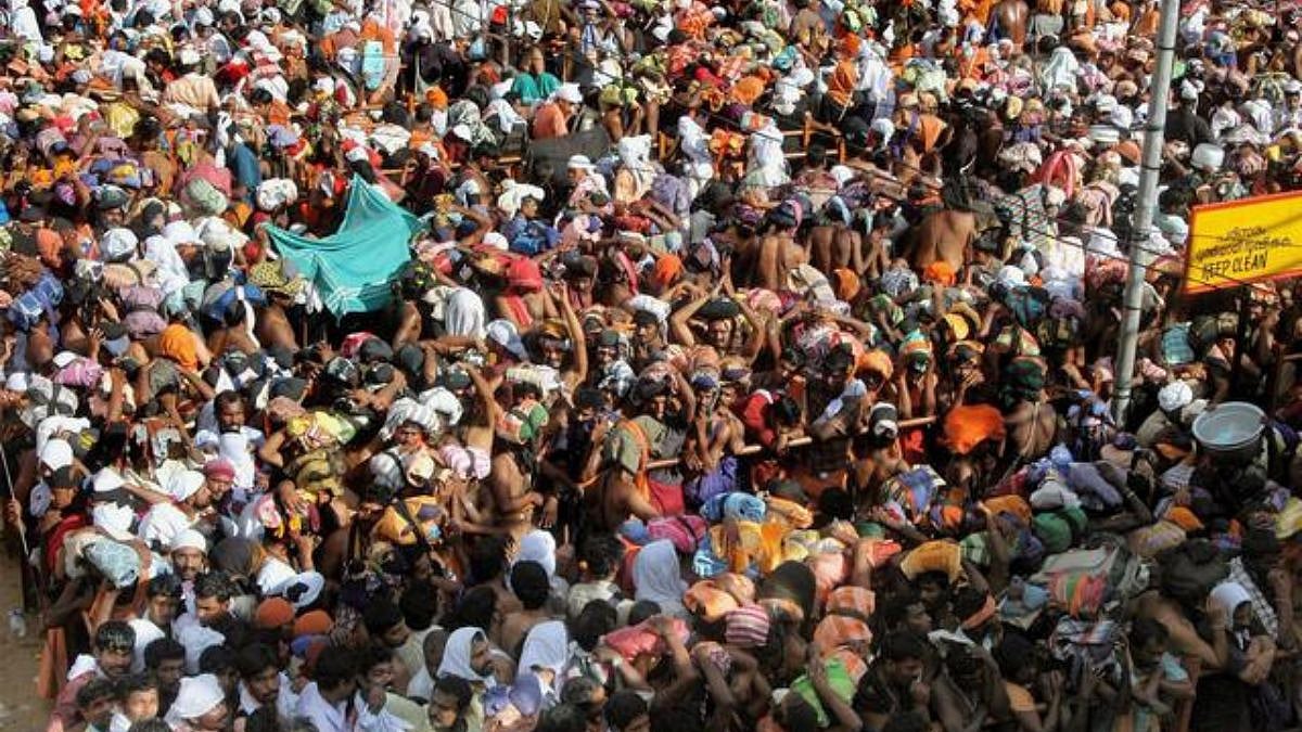 Stampede Situation At Religious Shrine  | Representative Image 