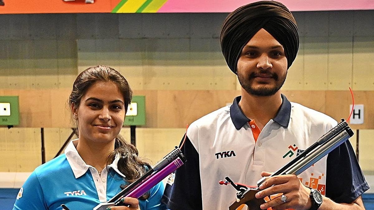 'Tricolour Flying Proudly In Paris': Netizens React As Manu Bhaker And Sarabjot Singh Win 2nd Medal For India In Paris 2024 Olympics