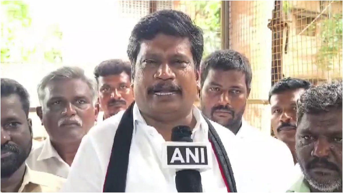 The DMK candidate Anniyur Siva | X