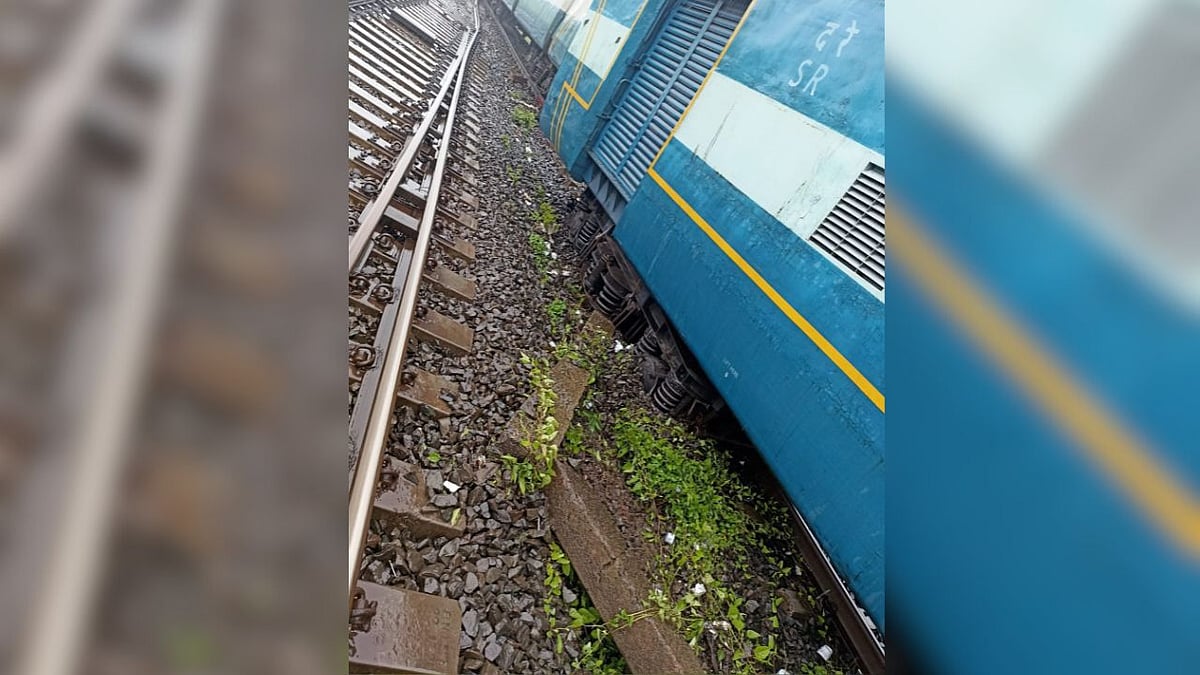 The derailed train  | FPJ 