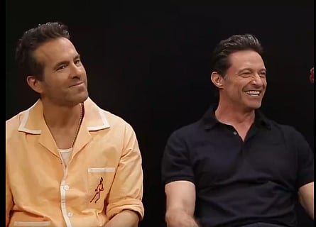 Hugh Jackman (R) | (Credits: Screengrab)