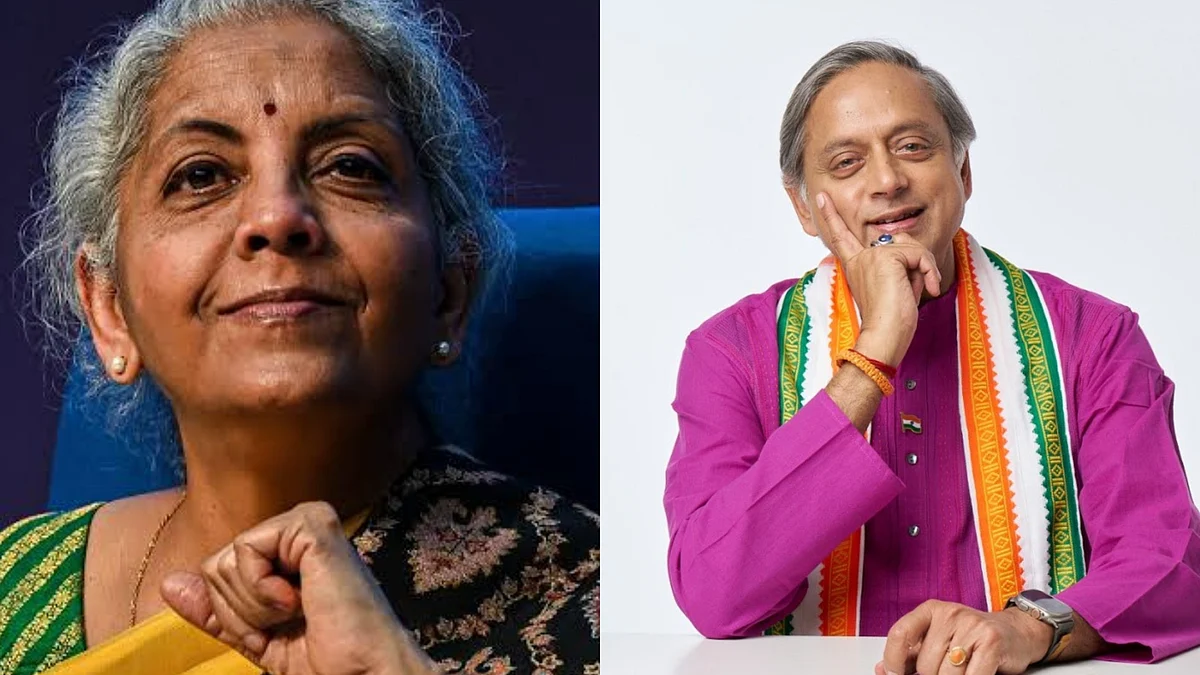 'She Has Given A Laundry List Of Initiatives,' Says Shashi Tharoor Amid Economic Survey 2023-24 Presentation |