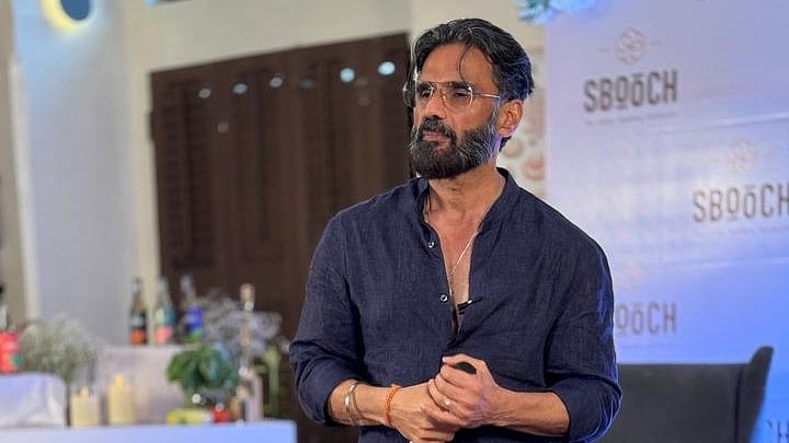 Suniel Shetty at the event | 