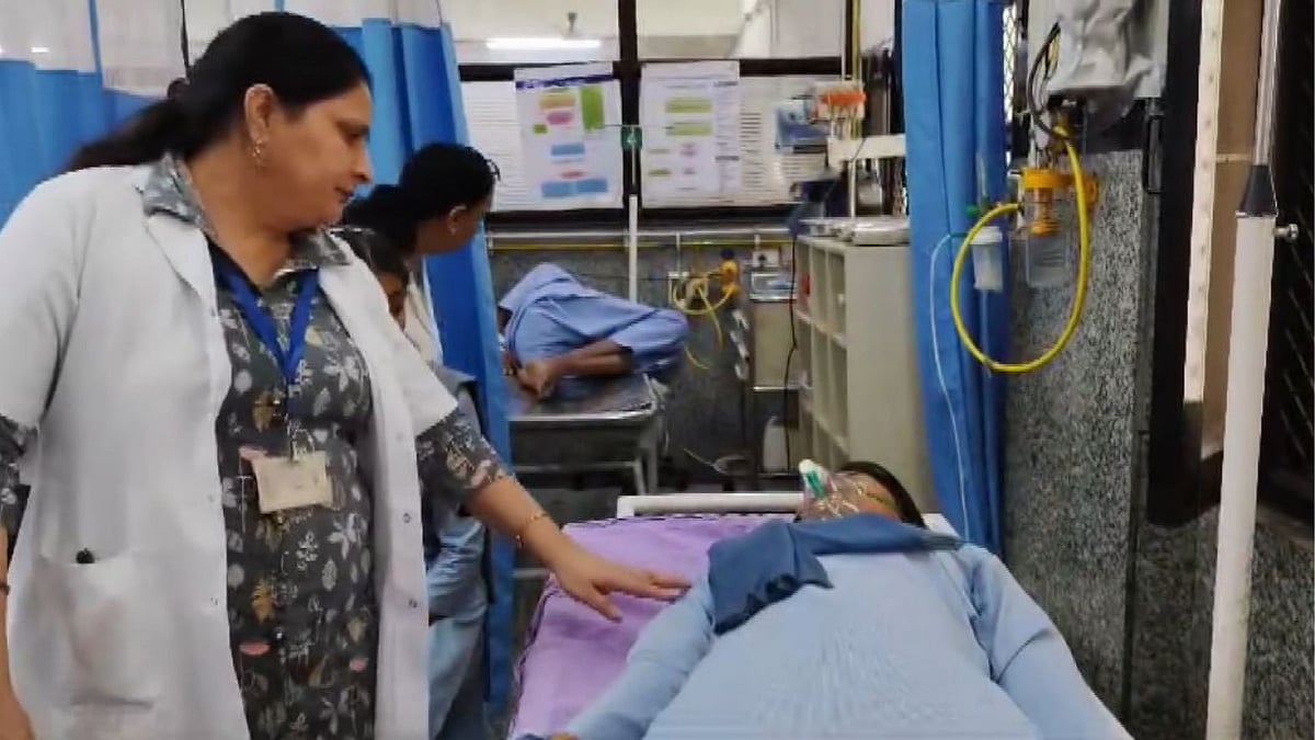 Over 40 Students Injured As School Bus Overturns In Haryana's Pinjore | PTI