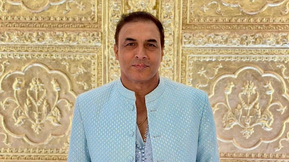 Robin Singh at Anant Ambani's Wedding  | Credits: Robin Singh Twitter 