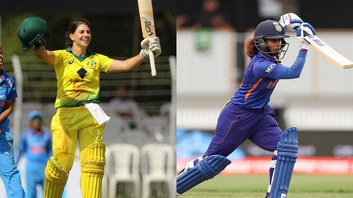 Nicole Bolton and Mithali Raj. | (Credits: Twitter)