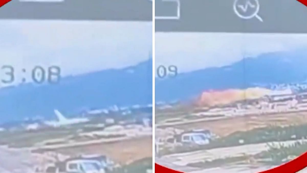 Nepal Plane Crash CCTV Video: Footage Shows Exact Moments Of Saurya Airlines Flight Plunging Into Runway |