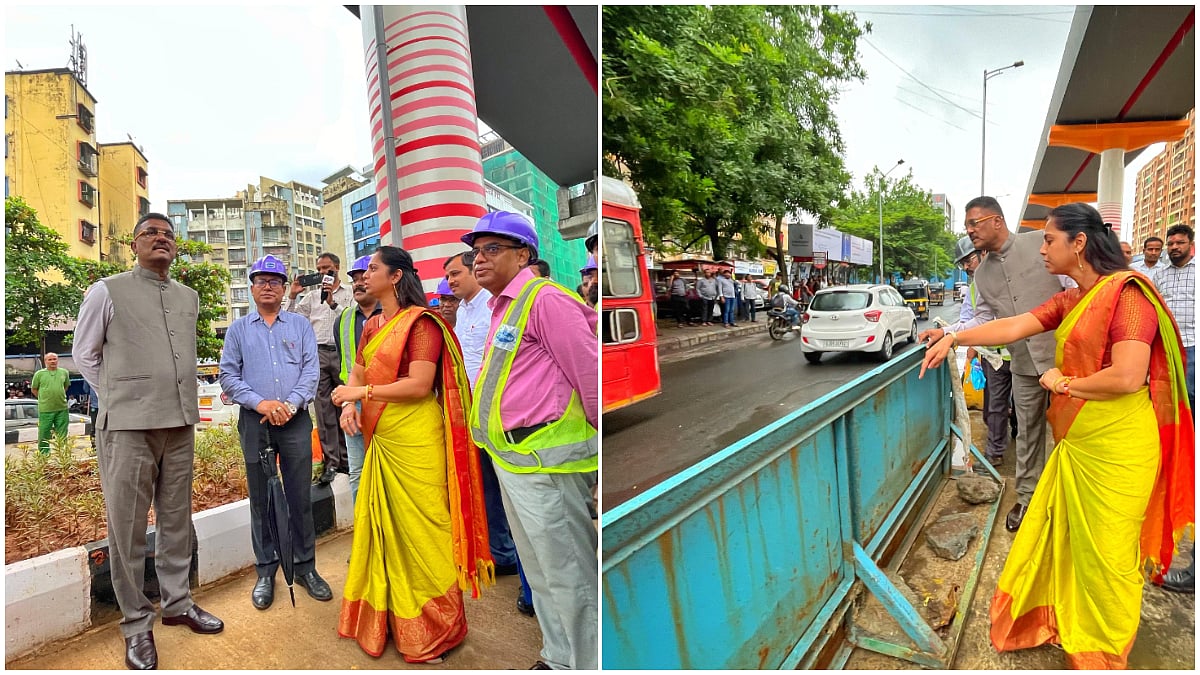 Mira-Bhayandar: Flyover Bridge Below Metro Viaduct In Mira Road Set To Open Soon For Double Decker Rail Facility | 
