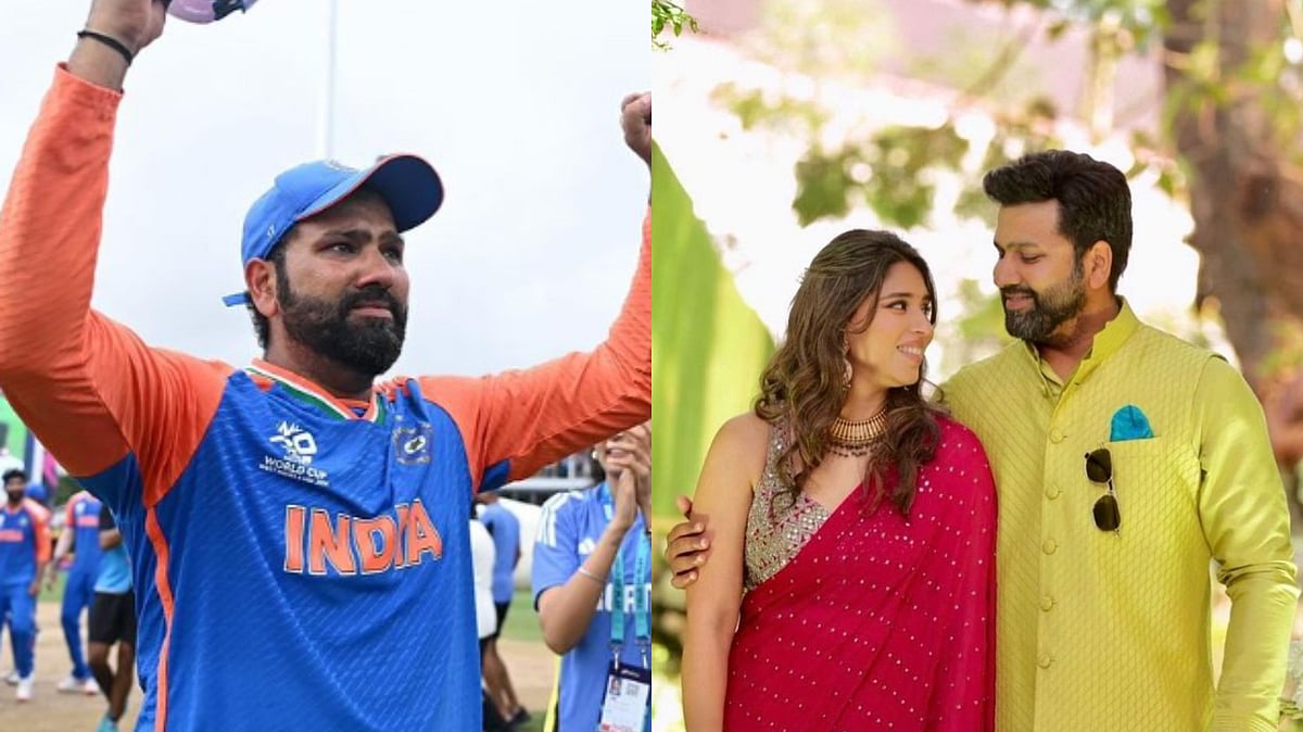 Rohit Sharma (L). | (Credits: Twitter)