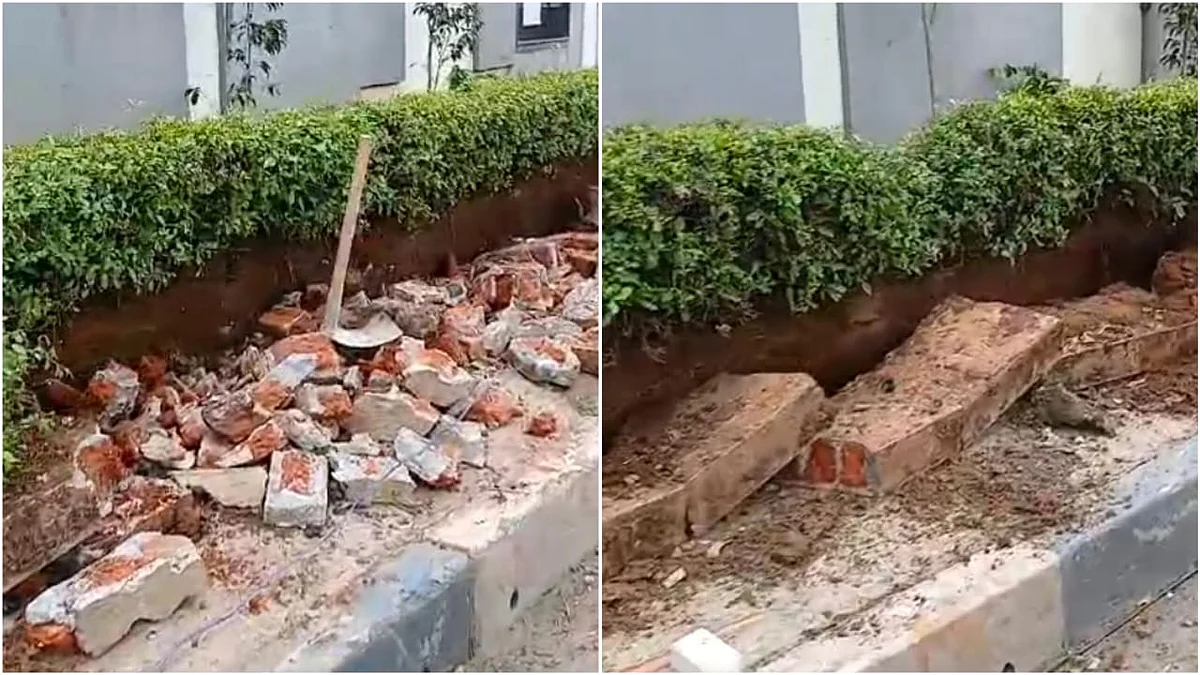 VIDEO: Encroachment by IAS Puja Khedkar's Family at Baner Residence Removed |
