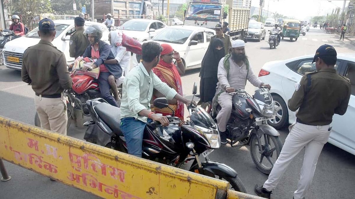 Bhopal: Challans Issued This Year Surpass Previous Year’s Figures  | FP Photo 