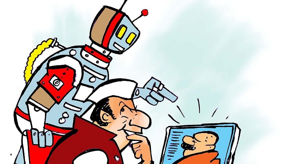 Tome & Plume: Will AI Let Winged Pipers Sing In Praise Of Spring?  | FP Cartoon 