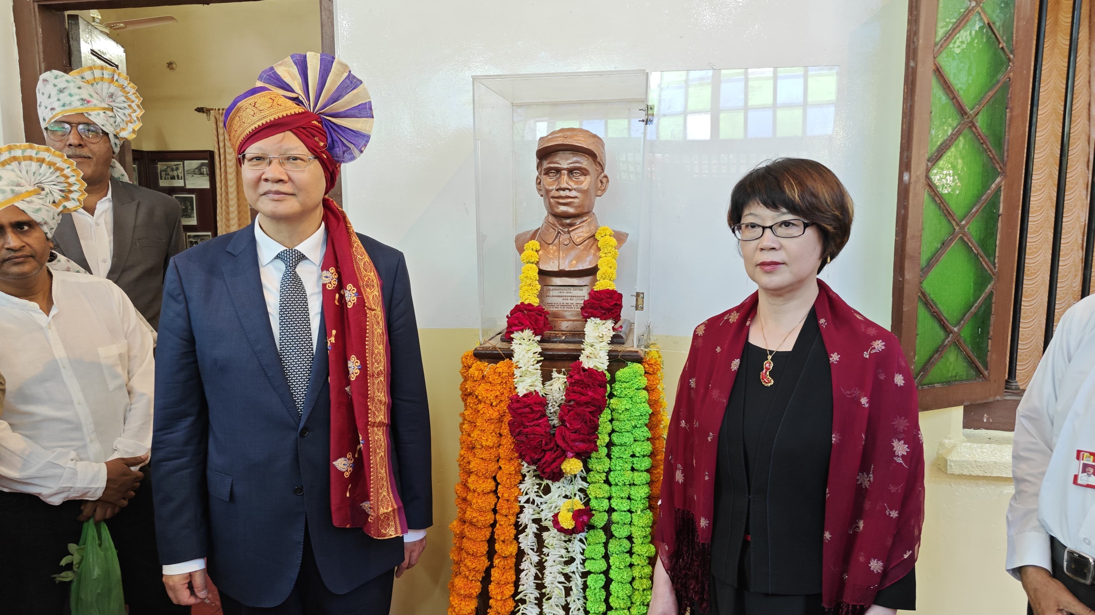 Xu Feihong, Chinese Ambassador To India, Visits Dr Dwarkanath Kotnis Memorial In Solapur: 'Vision & Conviction Will Take India-China Relations Forward' | FPJ