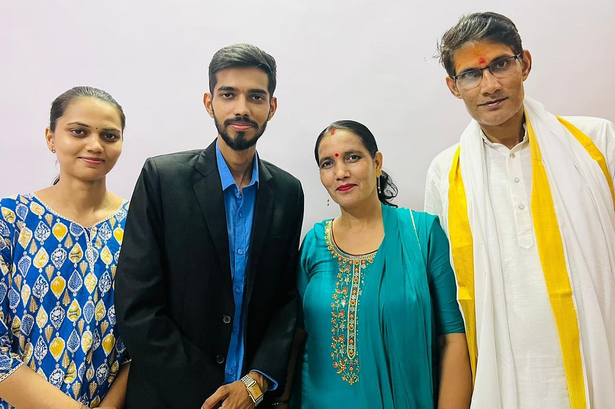 CA Topper Shubham Mishra Native Of Satna In Madhya Pradesh  | FP Photo 