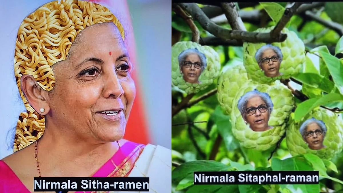Meme Edits Of Finance Minister Nirmala Sitharaman Go Viral | All images from r/indiameme