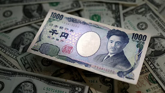 They first are going to banks and other financial organisations. Then, they'll be distributed to automatic teller machines and stores, according to the Bank of Japan.