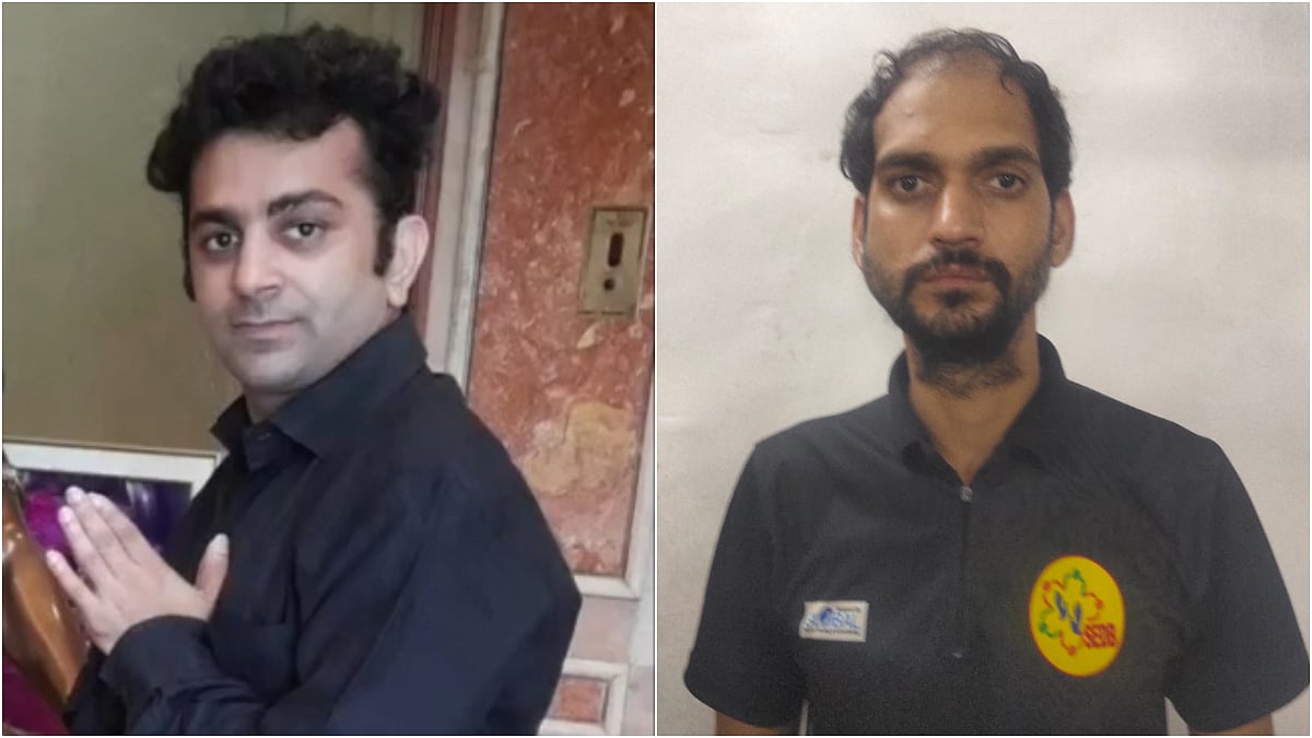 Accused Pravin Chawda in black shirt And Accused ShivJeet Singh in black t shirt | 