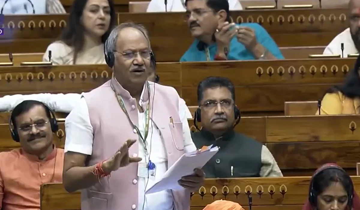 MP Brijmohan | Screengrab from X Video/ @brijmohan_ag