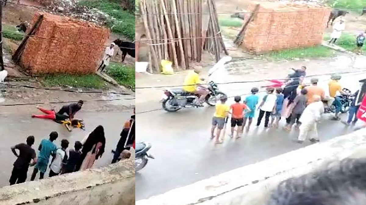 Meerut Honour Killing Video: Brother Strangles Sister To Death In Middle Of Road For Having Affair With Hindu Boy As Onlookers Watch |