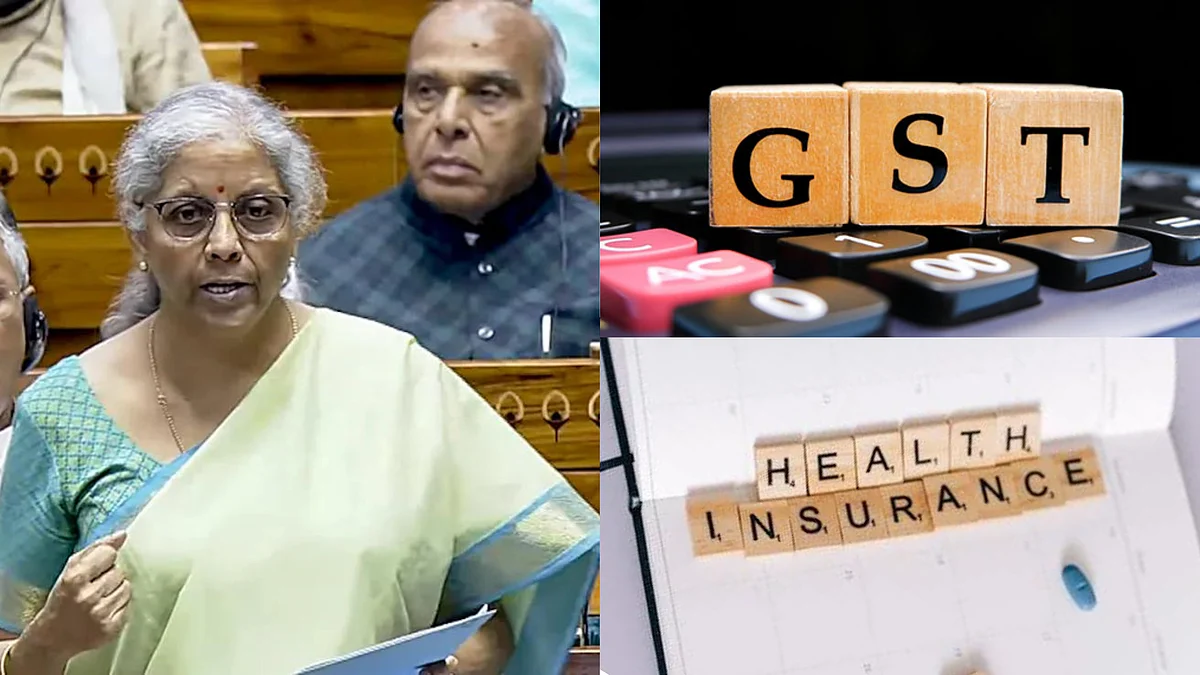 nirmala sitharaman replies on GST imposed on medical & life insurance |