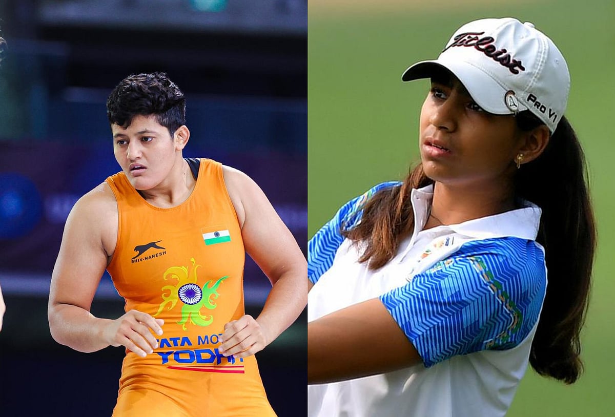 Reetika Hooda and Diksha Dagar. | 