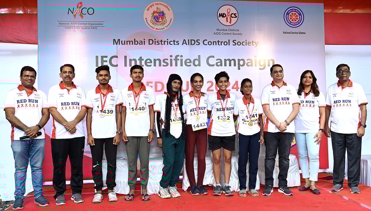 Run For A Cause: Youth Energise Mumbai’s Fight Against HIV - AIDS At Red Run Marathon | 