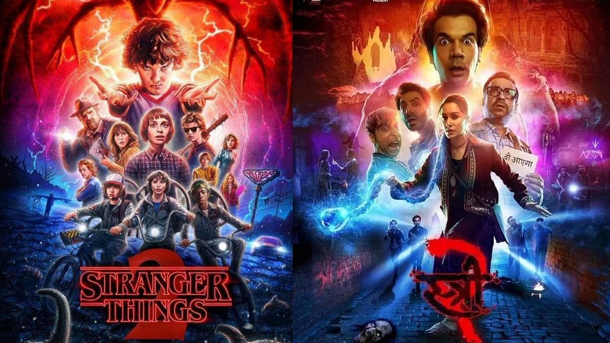 Stree 2 & Stranger Things 2 poster  | 