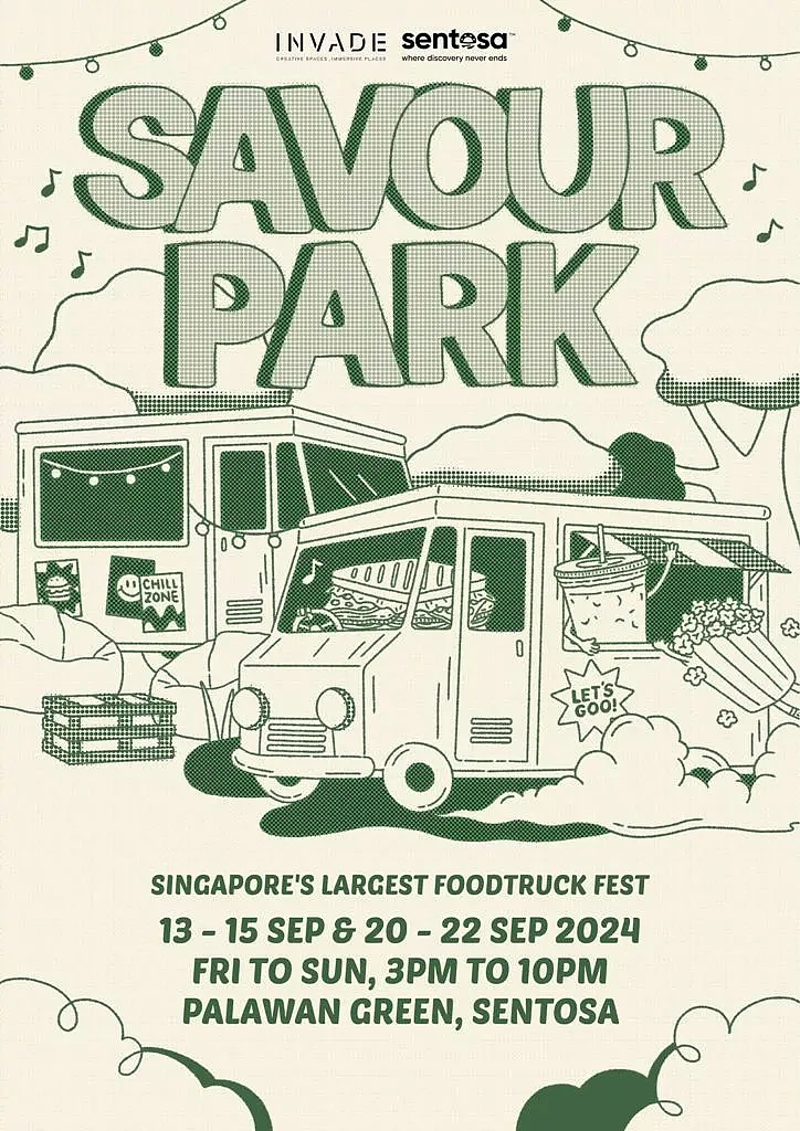 Savour Park. Photo courtesy: Invade/Sentosa Development Corporation.
