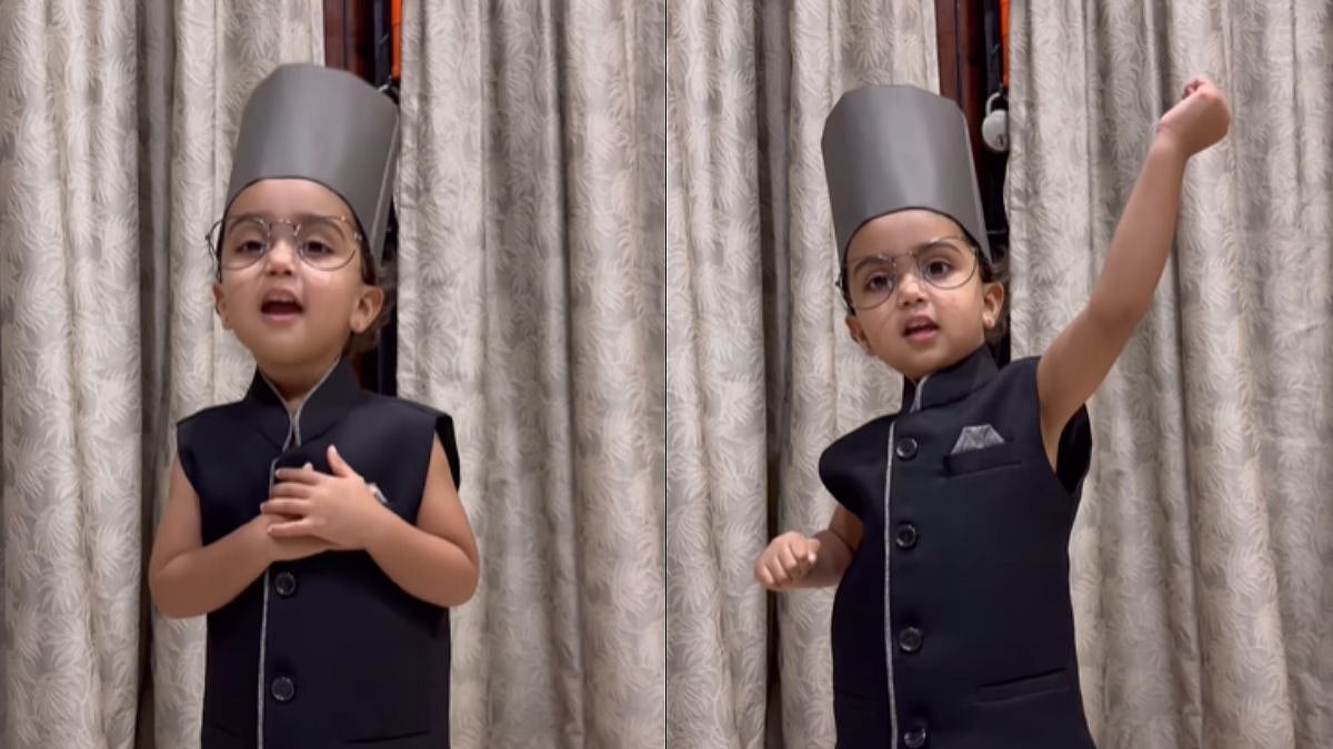 School Girl Dresses Up As Veer Savarkar Goes Viral | Instagram