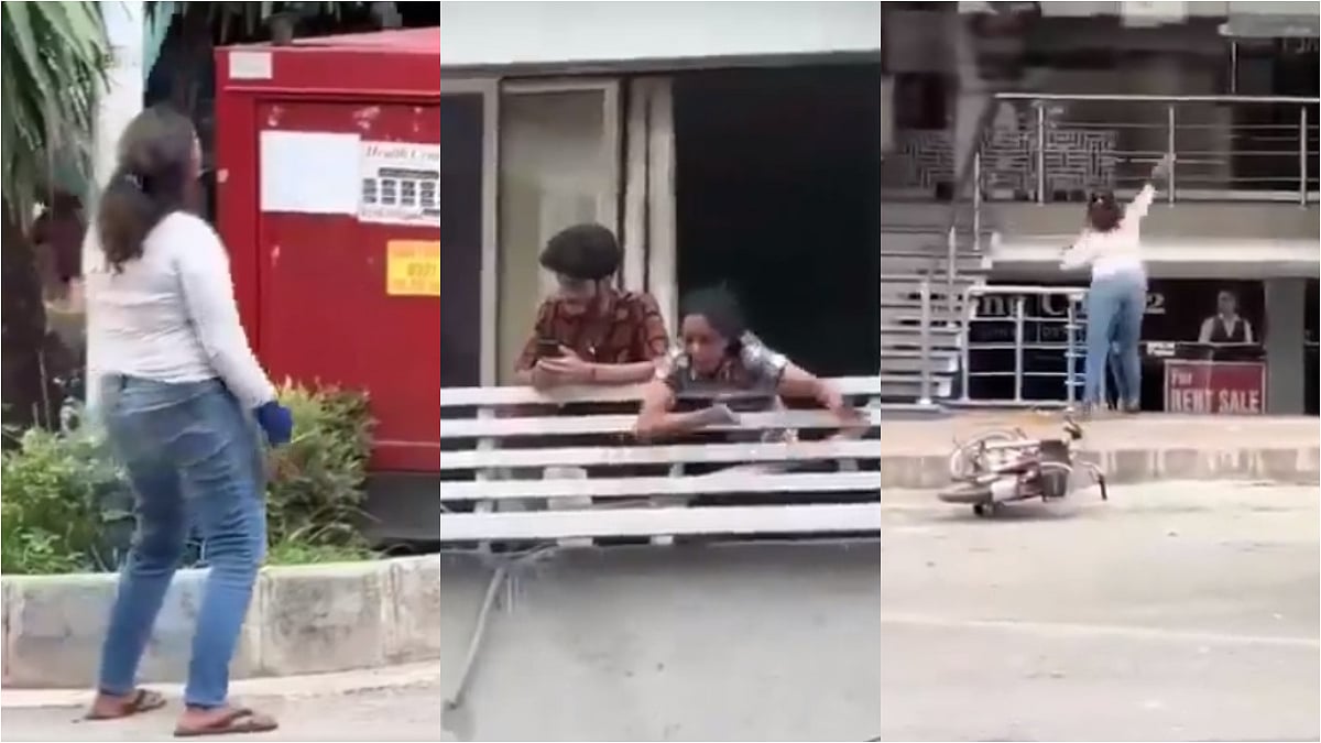 Girls Hurl Abuses, Vandalise Shops & Bike After Brawl Under Drug Influence In Islamabad | X