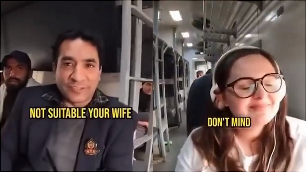British Woman Body-Shamed By Train Conductor In Pakistan | X