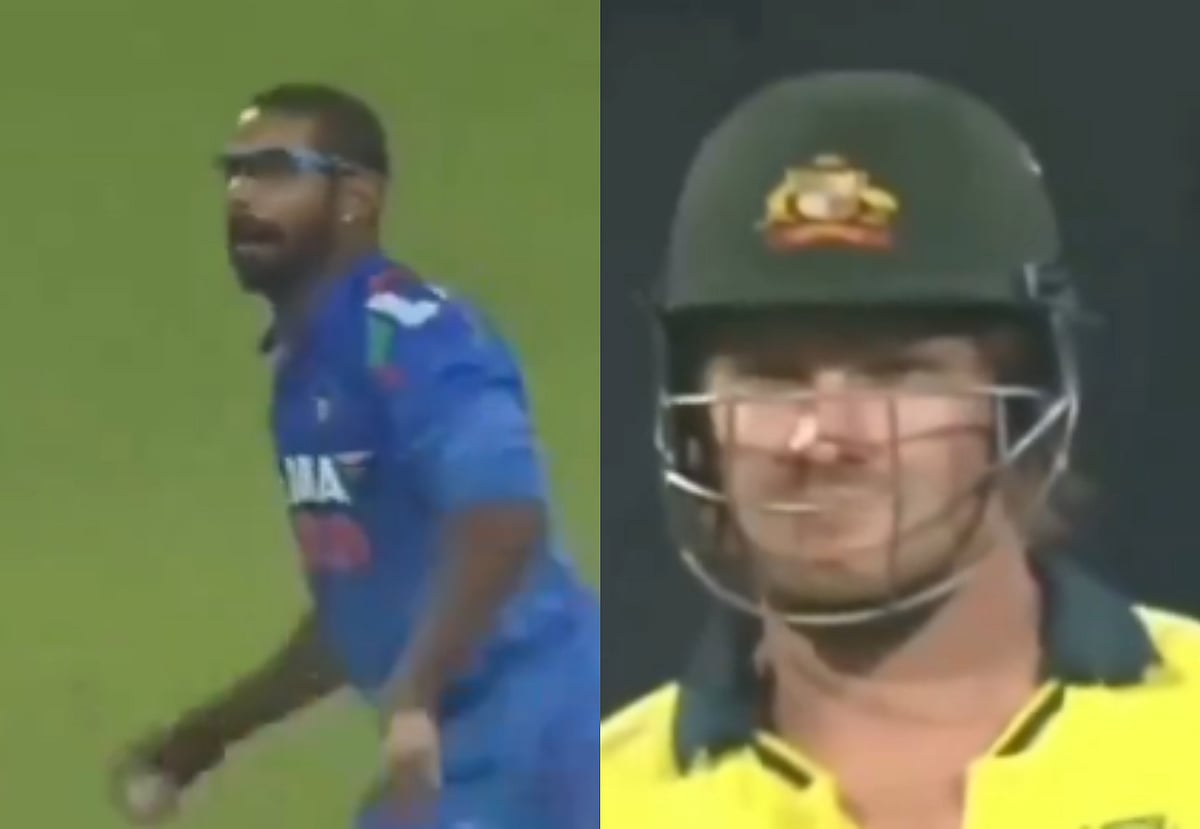Shikhar Dhawan and Shane Watson. | (Credits: Screengrab)