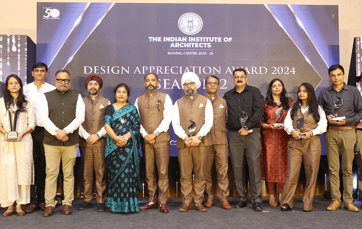 Several architects were honored on Design Appreciation Night 2024 
