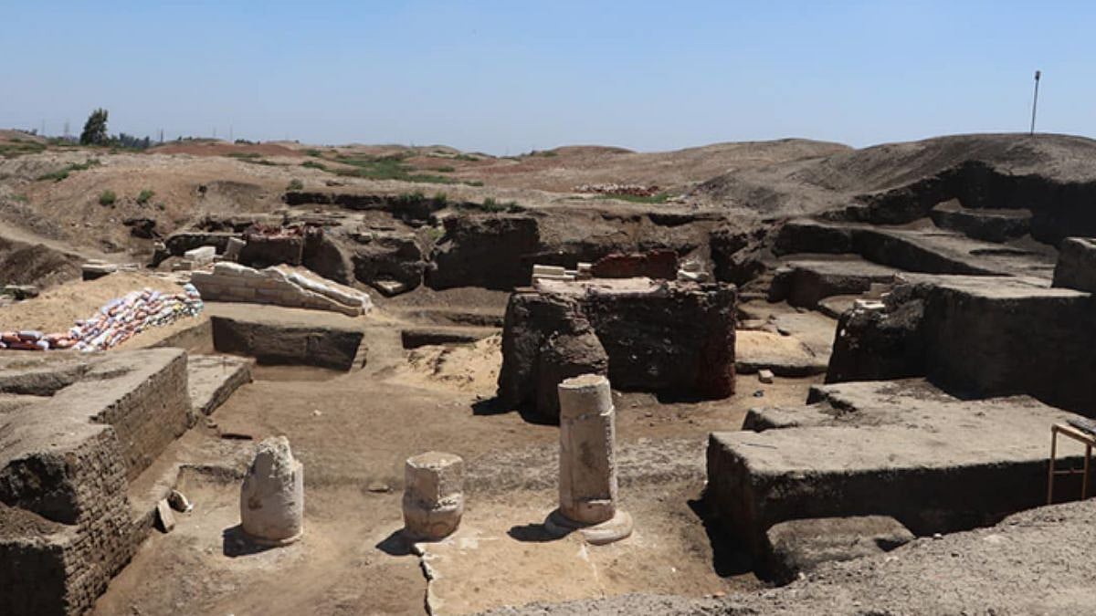 Remains of the ancient observatory at Kafr El-Shaikh in Egypt | (Facebook) Egyptian Ministry of Tourism and Antiquities