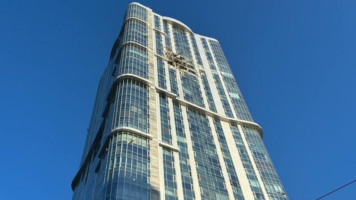 VIDEO: Ukrainian Drone Strikes Russian Residential Tower, Resembling Visuals Of 9/11 Terror Attack In US