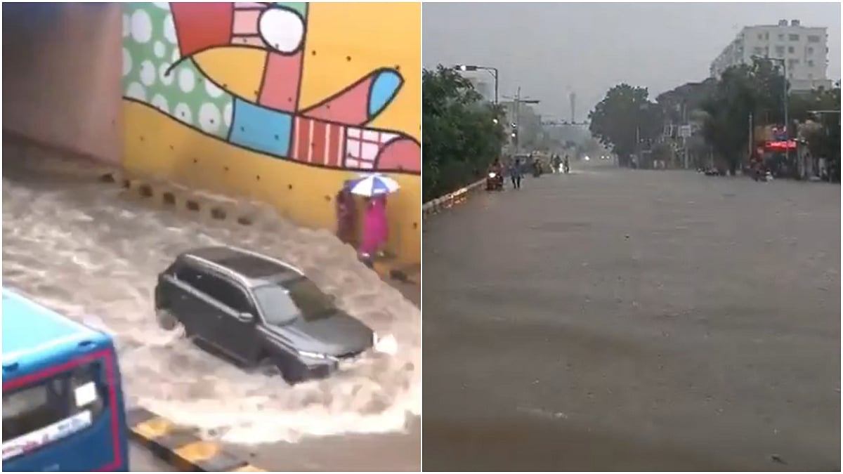 Gujarat: Heavy Rains Cause Flooding In Low-Lying Areas In Bharuch; 3 Dead, Hundreds Evacuated To Safety (VIDEO) | X